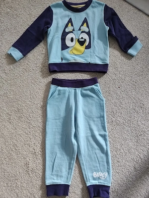 Compleu doua piese copii Bluey 4 ani 