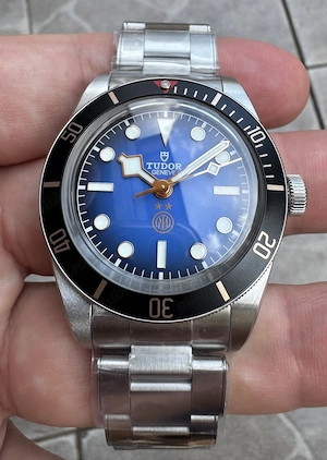 Tudor 39 mm Black Bay Fifty Eight Inter Milano ZF A2824 super cln 1:1 1 la 1