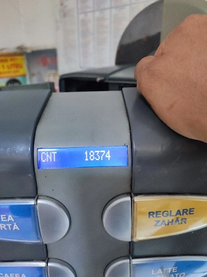 automat cafea boabe 