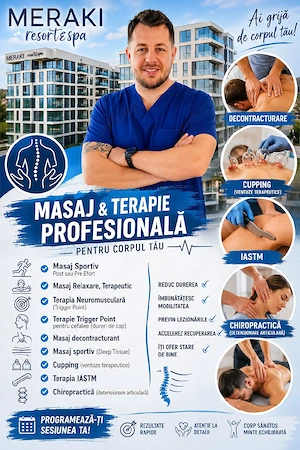 Masaj Decontracturant,Terapeutic ,Neuromuscular, și Terapii Complementare
