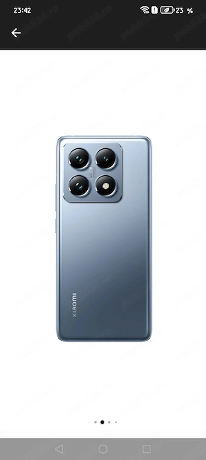 Vând telefon mobil Xiaomi 14T Pro, nou, cu 12GB RAM și 1TB 