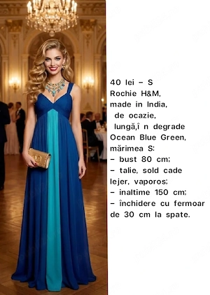 Rochie lunga, de ocazie, S