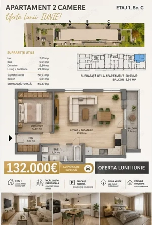 Apartament Luxury - 1 camera - Brasov - imagine 3