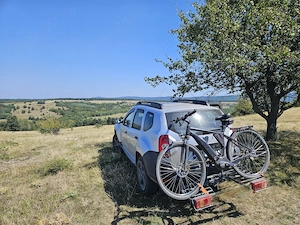 Suport pentru doua biciclete pe carlig remorcare