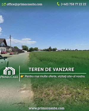 Loc de casa   comuna Vernesti BZ   S=440mp ; d=20m   drum asfaltat   utilitati   Pret: 20.000  Tip t