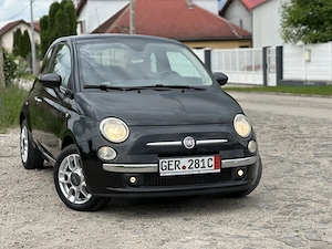 Fiat 500*km:152.125*clima*2 randuri de roti*1.3 benzina*69 cp!