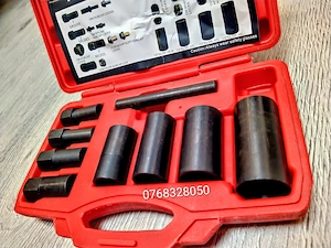 Set 9 piese chei pentru demontat antifurturi roți și piulițe deteriorate 1/2" – NOU - imagine 4