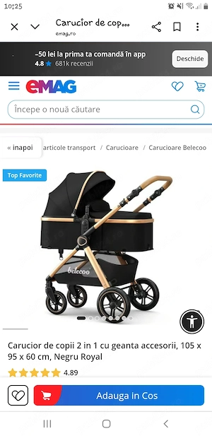 Căruț pentru copil