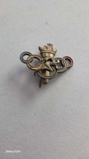 insigna de alama emailata Jocurile Olimpice Melbourne 1956