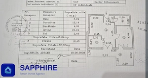 Apartament 2 camere, transformat în 3 camere, Complex Primăvara - imagine 14