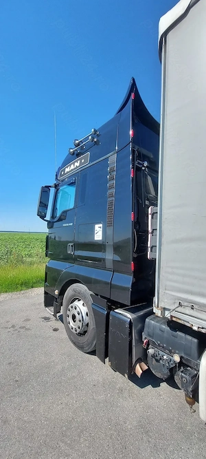 Ansamblu MAN tgx mega xxl cu semiremorca Pacton  - imagine 4
