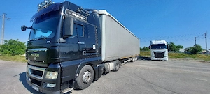 Ansamblu MAN tgx mega xxl cu semiremorca Pacton  - imagine 8