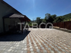 Casa de vis la munte 7 camere 5 bai ciubar teren 558 mp Rasinari Sibiu - imagine 15