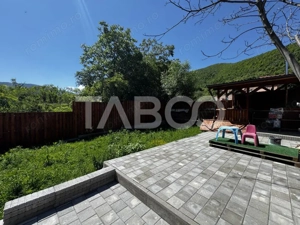 Casa de vis la munte 7 camere 5 bai ciubar teren 558 mp Rasinari Sibiu - imagine 17