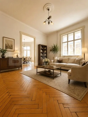 Apartament Istoric, 83.8mp utili