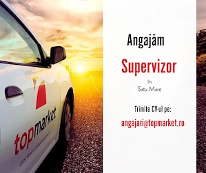 Angajăm Supervizor de vânzări în Satu Mare