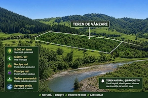  teren de vanzare    chiojdu, județul buzău 