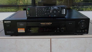 Video SONY SLV-SE700 recorder,6 head VHS,vcr Hi-Fi,stereo,telecomanda