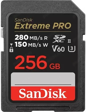 SanDisk Extreme PRO SDXC 256GB UHS-II V60