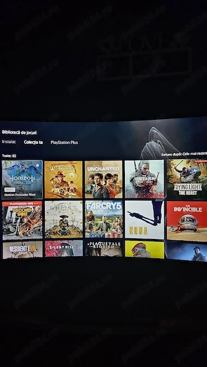vând cont personal ps5 cu peste 80 de jocuri