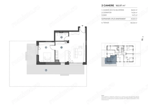 Apartament 2 camere, 56 mp | Standarde nZEB | Ansamblu nou | Buna Ziua