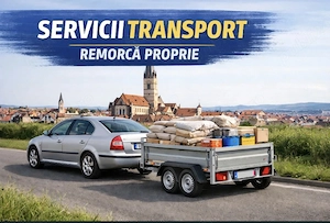 Servicii Transport Marfă   Remorcă Proprie | Județul Sibiu