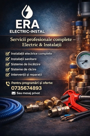 Electrician si Instalator cu Diploma!