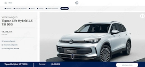 Tiguan eHybrid 2025 plugin 204 cp, garantie 3 ani - imagine 9