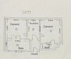 Proprietar vând casă 2 camere, 2 băi, Sector 6 (curte comună), parțial mobilată,preț negociabil - imagine 10
