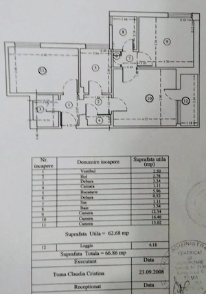 Apartament 3 camere, Etaj 4 10, Costin Georgian   Lucretiu Patrascanu - imagine 9