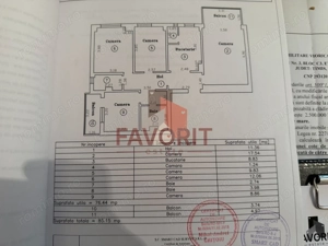 4 camere | etaj 1 | centrala proprie | mobilat si utilat | zona buna | - imagine 15
