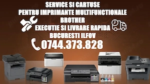 Reparatii Imprimante Brother Laser Color Alb Negru si CISS Bucuresti