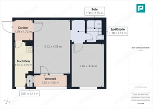 Apartament 2 camere – zona Poetului, Arad - imagine 3