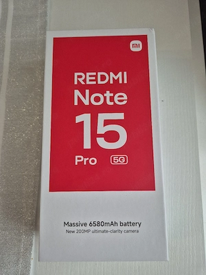 Xiaomi Redmi Note 15 Pro 5G - NOU Sigilat, cu Factură și Garanție