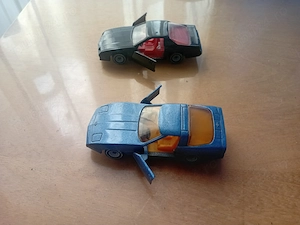 Vand machete metal  SIKU Germania Camaro Z28, Chevrolet Corvette