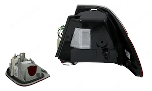 Stop stopuri triple BMW E46 FL sedan rosu clar LED NOU - imagine 3
