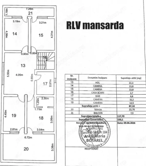 Casă 6 camere D+P+M-217 mp utili, 515 mp curte, Zona  Cartier Kogalniceanu  - imagine 12
