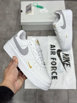 Nike Air Force 1 Low White & Gray