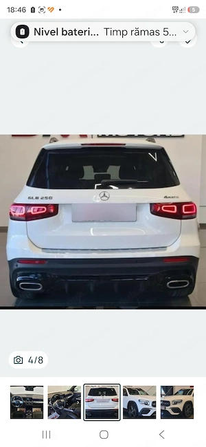 MERCEDES GLB 250 4MATIC,  unic proprietar,  tva deductibil  - imagine 4