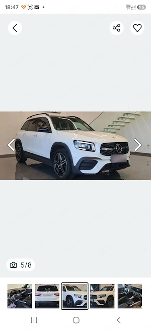 MERCEDES GLB 250 4MATIC,  unic proprietar,  tva deductibil  - imagine 5