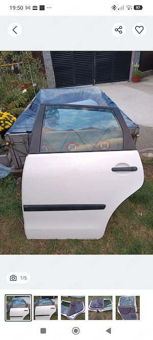 Vând ușa stânga spate vw polo n9 an fab. 2007
