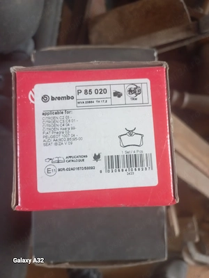 Set plăcuțe frână Brembo noi. - imagine 4