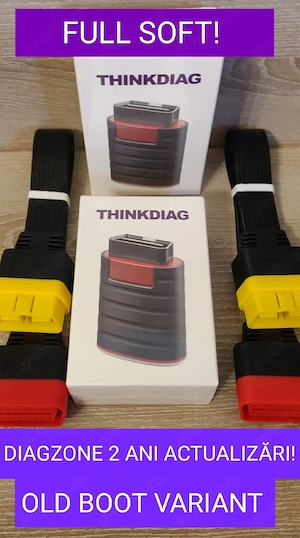 Tester / Diagnoza Auto Launch ThinkDiag ORIGINAL 2026 Full  + CABLU - imagine 9
