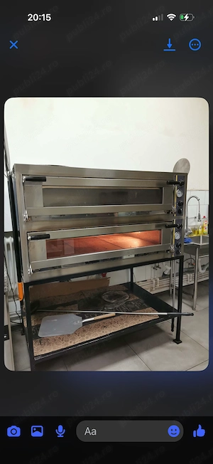 Vind echipament pentru pizzerie evaluat la 25000 de euro tot echipamentul este nou .