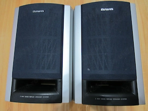 Set boxe stereo Aiwa SX-M33 50 Wats 8 Ohmi -ieftine - imagine 2