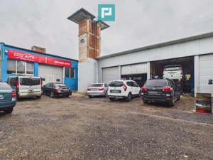 HALĂ INDUSTRIALĂ + SERVICE AUTO COMPLET ECHIPAT - imagine 2