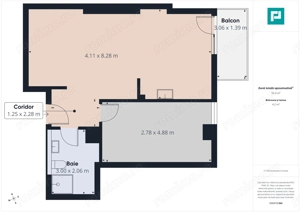 Apartament 2 camere, etaj 6, utilat complet - imagine 6
