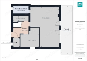 Duplex luminos 101 mp utili, teren 350mp în Covaci - imagine 10