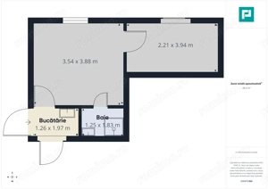 Apartament ultracentral cu 2 camere de închiriat - imagine 8