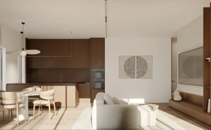 Apartament 4 camere cu terasă de 45.55 mp